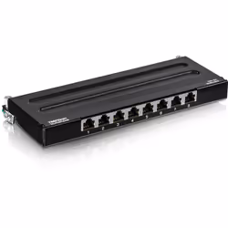 Trendnet TC-P08C6AS, 10 Gigabit Ethernet, RJ-45, Or, Cat5e, Cat6, Cat6a, 22/26, Noir