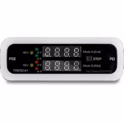 Trendnet TC-NTP1 analyseur de réseaux Noir