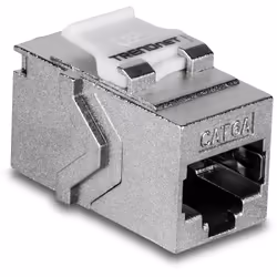 Trendnet TC-KC06C6A, Plat, Argent, RJ-45, RJ-45, Femelle, Femelle