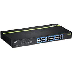 Trendnet TEG-S24G commutateur réseau Non-géré Noir