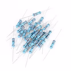 SOURCING MAP 30Pcs Résistance 2.2Ohm 2W 1% Tolérance Antidéflagrant Film Métallique Axial