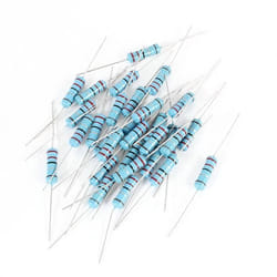 SOURCING MAP 30Pcs  Résistance 2.2Ohm 2W 1% Tolérance Antidéflagrant Film Métallique Axial