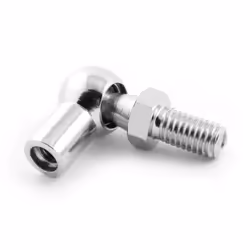 SOURCING MAP Raccord extrémité pour tige vérin à gaz M8 x 1.25 Mâle M6 x 1.0 Femelle Métal