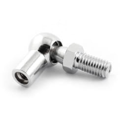 SOURCING MAP Raccord extrémité pour tige vérin à gaz M8 x 1.25 Mâle M6 x 1.0 Femelle Métal