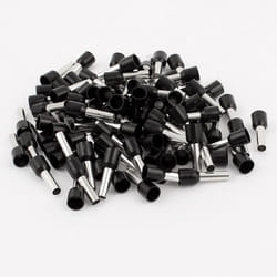 Embout Câble - SOURCING MAP - 100Pcs - Noir - 6 mm² - Connecteur Isolé - Câblage