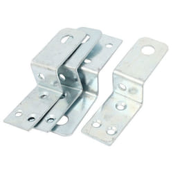 SOURCING MAP Équerre dangle droit Équerre de fixation Plaque dassemblage de fixation Meuble Forme Z 36mm x 34mm 4Pcs