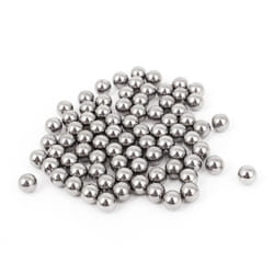 SOURCING MAP Roue vélo roulement billes acier carbone 6mm Diamètre 80Pcs