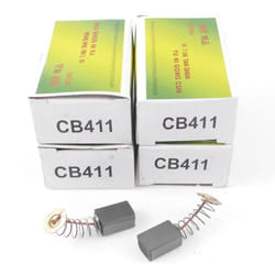 SOURCING MAP Carbone Brosse Rechange CB411 6mm x 9mm x 13mm 10Pcs