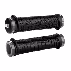Odi Grips Troy Lee Designs Signature Series Lock-On, Poignées, Noir, Graphite