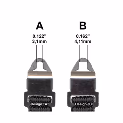 OP/TECH USA 4201012 sangle Caméra Numérique Elastane, Métal, Néoprène, Nylon Noir