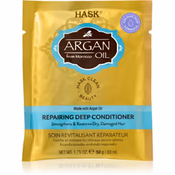 Hask Argan, Huile de cheveux, 50 ml, Unisexe, Cheveux abimés