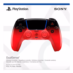 Sony DualSense Rouge Bluetooth/USB Manette de jeu Analogique/Numérique Android, MAC, PC, PlayStation 5, iOS - Vue supplémentaire 6