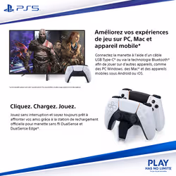 Sony DualSense Bleu Bluetooth/USB Manette de jeu Analogique/Numérique PlayStation 5 - Vue supplémentaire 6