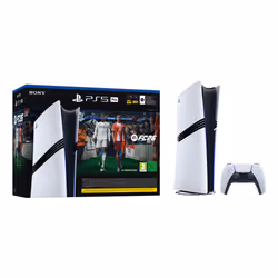Sony PlayStation 5 Pro + EA Sports FC 26 Bundle 2 To Wifi Noir, Blanc - Vue supplémentaire 2