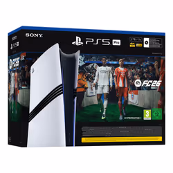 Sony PlayStation 5 Pro + EA Sports FC 26 Bundle 2 To Wifi Noir, Blanc - Vue supplémentaire 3