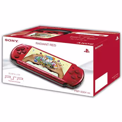 Sony PSP 3004, PlayStation Portable (PSP), PSP CPU, Rouge, LCD, 10,9 cm (4.3"), 480 x 272 pixels