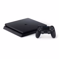 Sony PS4 Slim 1TB, PlayStation 4, Noir, 8192 Mo, GDDR5, AMD Jaguar, AMD Radeon