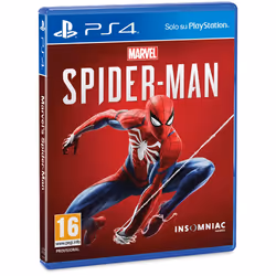 Sony Marvel's Spider-Man, Playstation 4, PlayStation 4, T (Teen)
