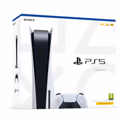 Sony PlayStation 5 C Chassis, PlayStation 5, Noir, Blanc, 16000 Mo, GDDR6, AMD, AMD Ryzen Zen 2