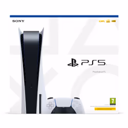 Sony PlayStation 5 C Chassis 825 Go Wifi Noir, Blanc