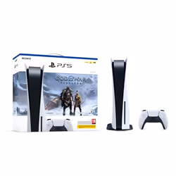 Sony PlayStation 5 + God of War Ragnarök 825 Go Wifi Noir, Blanc
