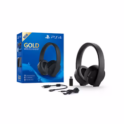 Sony 9455165, Avec fil &sans fil, Jouer, Casque, Noir