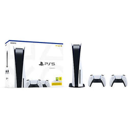 Sony PlayStation 5 + DualSense Wireless Controller Bundle 825 Go Wifi Noir, Blanc