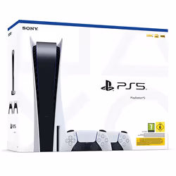 Sony PlayStation 5 + DualSense Wireless Controller Bundle 825 Go Wifi Noir, Blanc