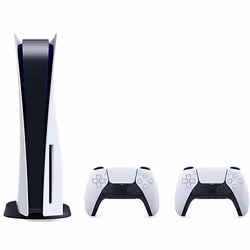 Sony PlayStation 5 + DualSense Wireless Controller Bundle 825 Go Wifi Noir, Blanc