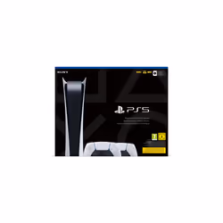 Sony PlayStation 5 Digital Edition + 2 DualSense 825 Go Wifi Noir, Blanc