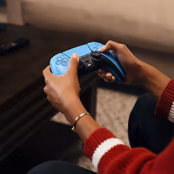 Sony DualSense V2 Noir, Bleu Bluetooth/USB Manette de jeu Analogique/Numérique PlayStation 5 - Vue supplémentaire 6