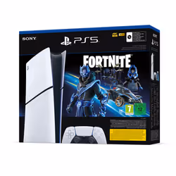 Sony Playstation 5 Digital Edition Fortnite 1 To Wifi Noir, Blanc