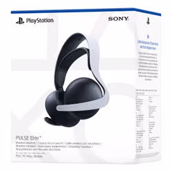 Sony PULSE Elite Casque Avec fil &sans fil Arceau Gaming Bluetooth Socle de chargement Noir, Blanc - Vue supplémentaire 8