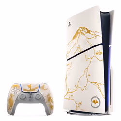 Sony Pack console PlayStation 5 - Gold Édition limitée Ghost of Yōtei (modèle - slim)
