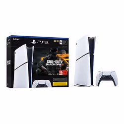 Sony PlayStation 5 Slim Digital Edition - Call of Duty: Black Ops 6 Bundle 1,02 To Wifi Noir, Blanc