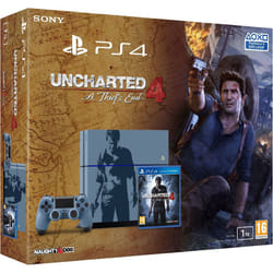 Sony PlayStation 4 Limited Edition + Uncharted 4: A Thief's End 1 To Wifi Gris