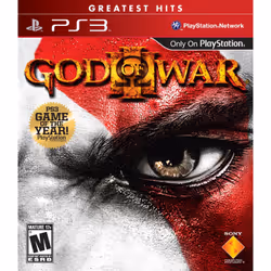 Sony God of War III, PS3, PlayStation 3, M (Mature)