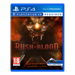 Sony Until Dawn: Rush of Blood VR, PS4, PlayStation 4, M (Mature), Casque de réalité virtuelle (VR) nécessaire