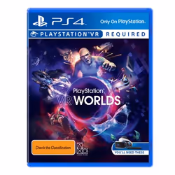 Sony VR Worlds, PS4 VR, PlayStation 4, M (Mature), Casque de réalité virtuelle (VR) nécessaire