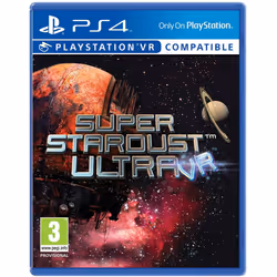 Sony Super Stardust Ultra VR, PlayStation VR, PlayStation 4, Tout le monde, Casque de réalité virtuelle (VR) nécessaire
