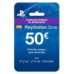 Sony PlayStation Network Card (50 Euro) Jeu vidéo Carte cadeau