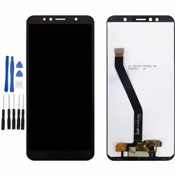 Ecran - Huawei - Y6 2018 - Vitre Tactile - LCD Assemblé - Noir