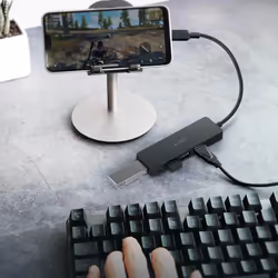 AUKEY CBC64 Avec fil USB 3.2 Gen 2 (3.1 Gen 2) Type-C Noir