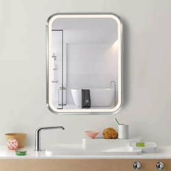 Miroir led Rectangulaire 35W 60x80cm avec Interrupteur Tactile c