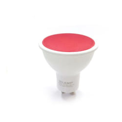 Ampoule led GU10 7W 220V rouge Silamp