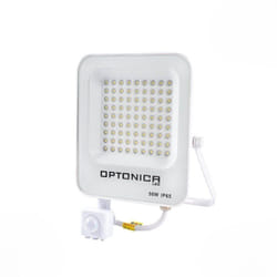 Projecteur LED Extérieur 50W IP65 BLANC avec Détecteur de Mouvem