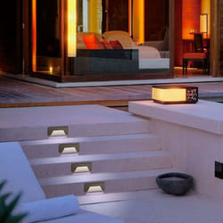 Silamp - Balise led en Saillie Rectangle 3W 220V 65° Blanche IP65 pour Es