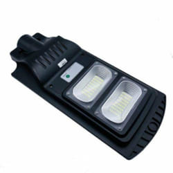 Silamp - Luminaire led urbain solaire 20W IP65 - Barre métallique - Blanc