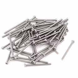 SOURCING MAP Vis à tête ronde cruciforme Phillips en acier inoxydable 304 M2 x 30mm Boulon 30Pcs