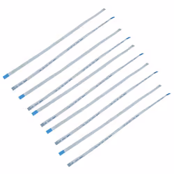 SOURCING MAP 10Pcs 0. 5mm Pas à 8 broches AWM 20624 80C 60V VW-1 câble plat flexible 200mm